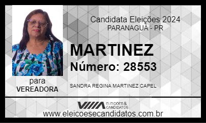 Candidato MARTINEZ 2024 - PARANAGUÁ - Eleições