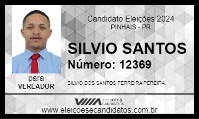 Candidato SILVIO SANTOS 2024 - PINHAIS - Eleições