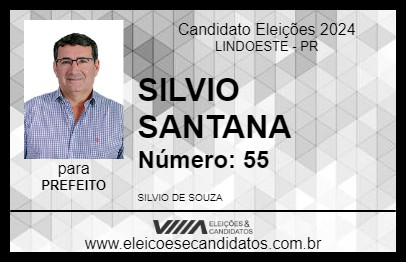 Candidato SILVIO SANTANA 2024 - LINDOESTE - Eleições