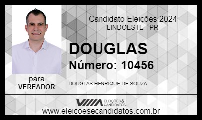 Candidato DOUGLAS 2024 - LINDOESTE - Eleições