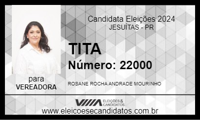 Candidato TITA 2024 - JESUÍTAS - Eleições