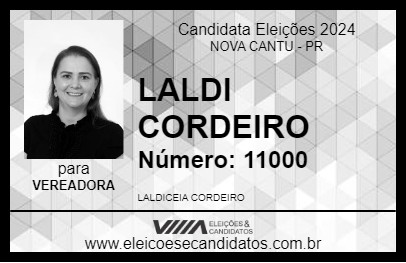 Candidato LALDI CORDEIRO 2024 - NOVA CANTU - Eleições