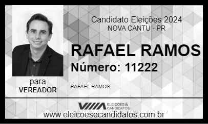 Candidato RAFAEL RAMOS 2024 - NOVA CANTU - Eleições