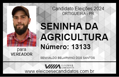 Candidato SENINHA DA AGRICULTURA 2024 - ORTIGUEIRA - Eleições