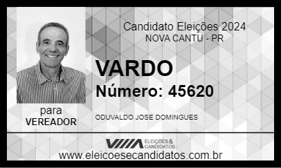 Candidato VARDO 2024 - NOVA CANTU - Eleições