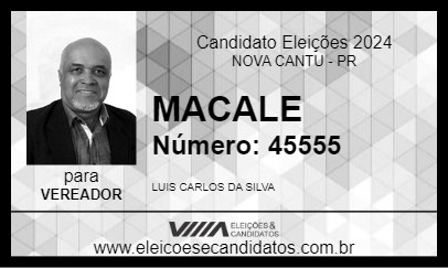 Candidato MACALE 2024 - NOVA CANTU - Eleições