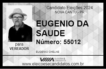 Candidato EUGENIO DA SAUDE 2024 - NOVA CANTU - Eleições