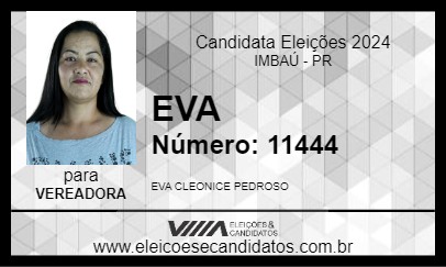 Candidato EVA 2024 - IMBAÚ - Eleições