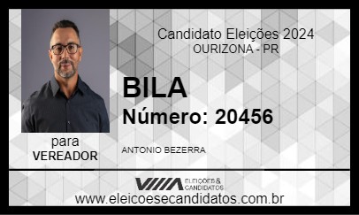 Candidato BILA 2024 - OURIZONA - Eleições