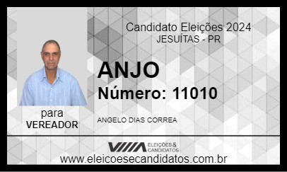 Candidato ANJO 2024 - JESUÍTAS - Eleições