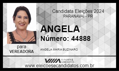 Candidato ANGELA 2024 - PARANAVAÍ - Eleições