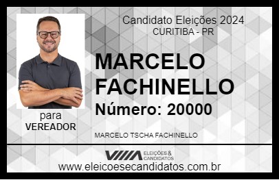 Candidato MARCELO FACHINELLO 2024 - CURITIBA - Eleições