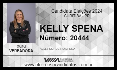 Candidato KELLY SPENA 2024 - CURITIBA - Eleições