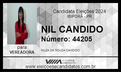 Candidato NIL CANDIDO 2024 - IBIPORÃ - Eleições