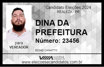 Candidato DINA 2024 - REALEZA - Eleições