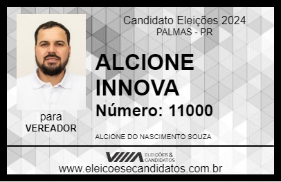 Candidato ALCIONE INNOVA 2024 - PALMAS - Eleições