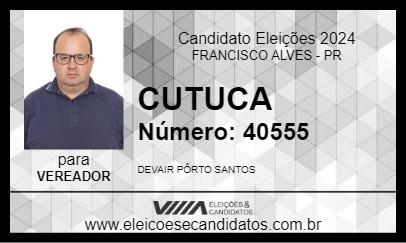 Candidato CUTUCA 2024 - FRANCISCO ALVES - Eleições