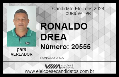 Candidato RONALDO DREIA 2024 - CURIÚVA - Eleições