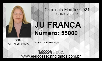 Candidato JU FRANÇA 2024 - CURIÚVA - Eleições