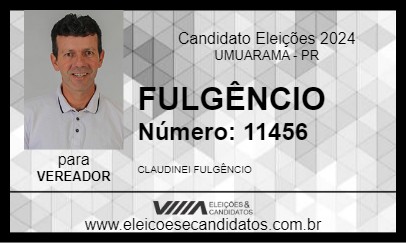 Candidato FULGÊNCIO 2024 - UMUARAMA - Eleições