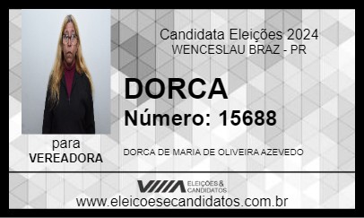 Candidato DORCA 2024 - WENCESLAU BRAZ - Eleições