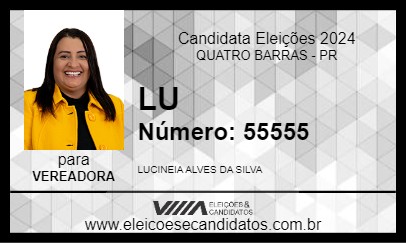 Candidato LU 2024 - QUATRO BARRAS - Eleições