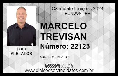 Candidato MARCELO TREVISAN 2024 - RONDON - Eleições