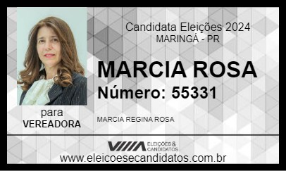 Candidato MARCIA ROSA 2024 - MARINGÁ - Eleições