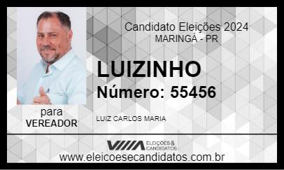 Candidato LUIZINHO 2024 - MARINGÁ - Eleições