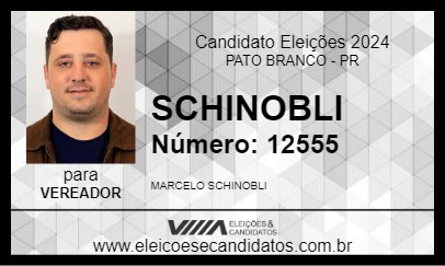 Candidato SCHINOBLI 2024 - PATO BRANCO - Eleições