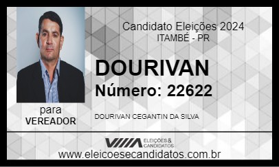 Candidato DOURIVAN 2024 - ITAMBÉ - Eleições