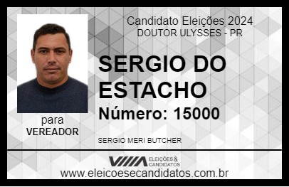 Candidato SÉRGIO BUTCHER 2024 - DOUTOR ULYSSES - Eleições