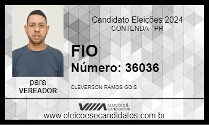 Candidato FIO 2024 - CONTENDA - Eleições