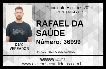 Candidato RAFAEL DA SAÚDE 2024 - CONTENDA - Eleições