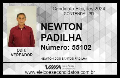 Candidato NEWTON PADILHA 2024 - CONTENDA - Eleições