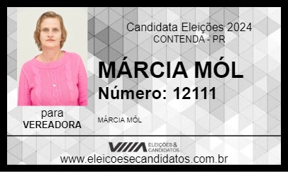 Candidato MÁRCIA MÓL 2024 - CONTENDA - Eleições