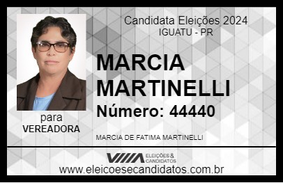 Candidato MARCIA MARTINELLI 2024 - IGUATU - Eleições