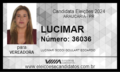 Candidato LUCIMAR 2024 - ARAUCÁRIA - Eleições