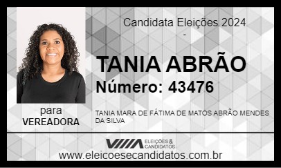 Candidato TANIA ABRÃO 2024 - ANTONINA - Eleições