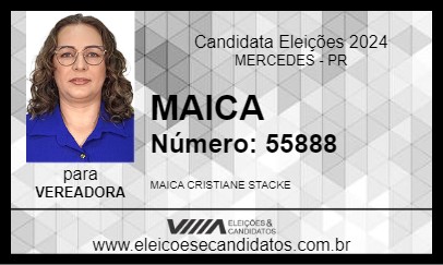 Candidato MAICA 2024 - MERCEDES - Eleições