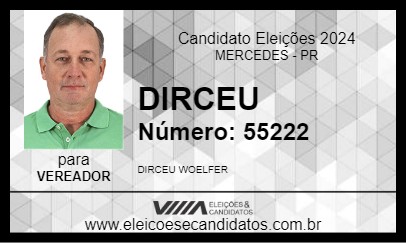 Candidato DIRCEU 2024 - MERCEDES - Eleições