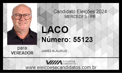 Candidato LACO 2024 - MERCEDES - Eleições