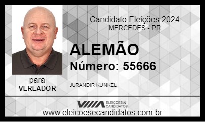 Candidato ALEMÃO 2024 - MERCEDES - Eleições