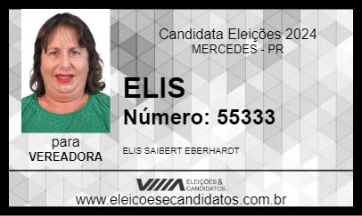 Candidato ELIS 2024 - MERCEDES - Eleições