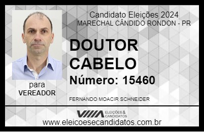 Candidato DOUTOR CABELO 2024 - MARECHAL CÂNDIDO RONDON - Eleições