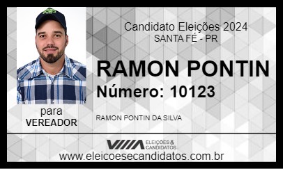 Candidato RAMON PONTIN 2024 - SANTA FÉ - Eleições