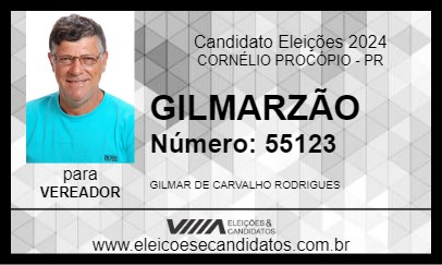 Candidato GILMARZÃO 2024 - CORNÉLIO PROCÓPIO - Eleições