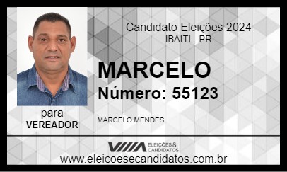 Candidato MARCELO 2024 - IBAITI - Eleições