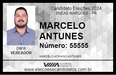 Candidato MARCELO ANTUNES 2024 - ENÉAS MARQUES - Eleições