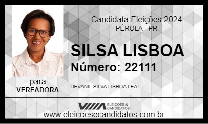 Candidato SILSA LISBOA 2024 - PÉROLA - Eleições